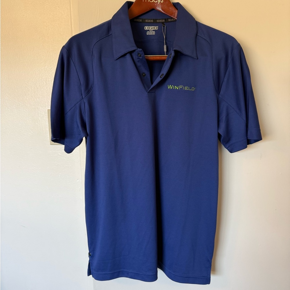 OGIO Men's Blue Polo Shirt - WINFIELD
